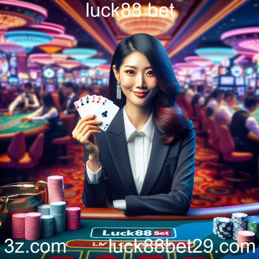 A Experiência Imersiva do Cassino ao Vivo no luck88 bet